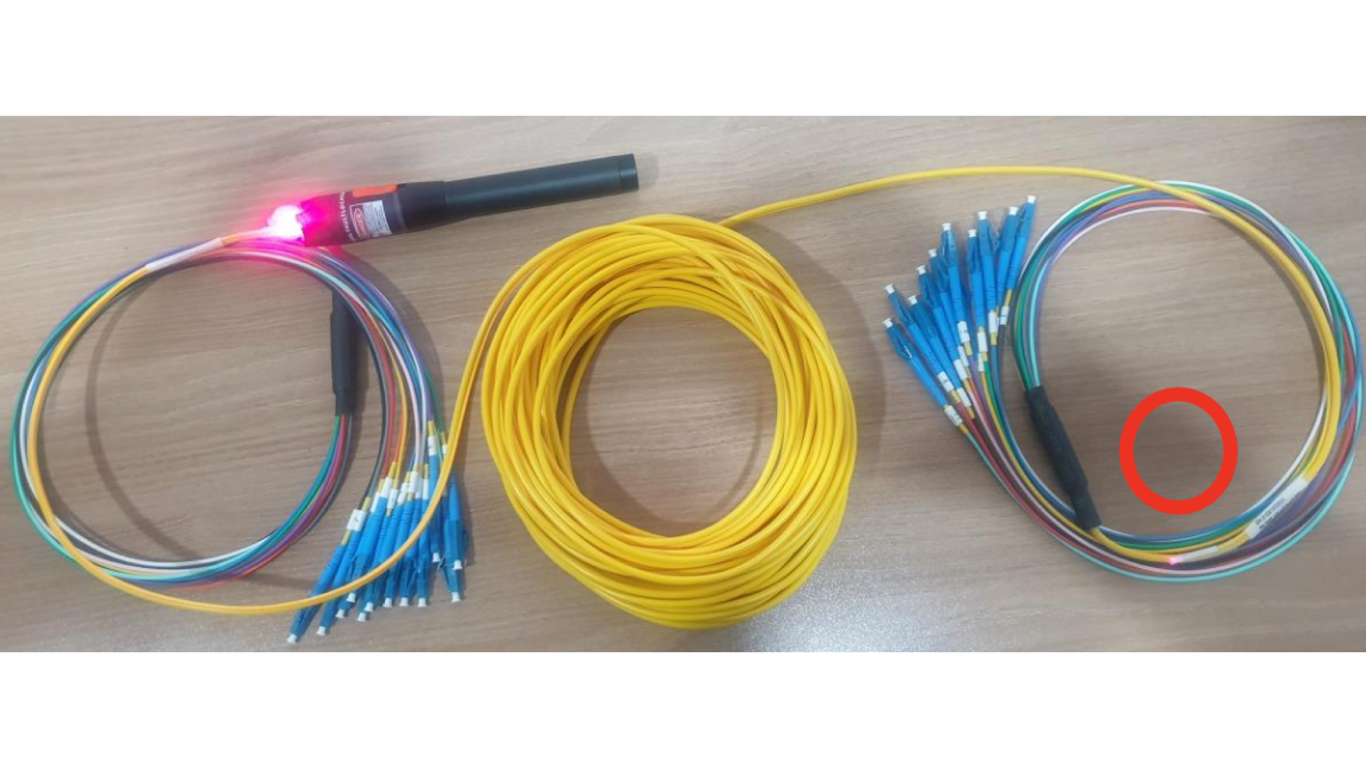 Visual-Optic Jumper Cord